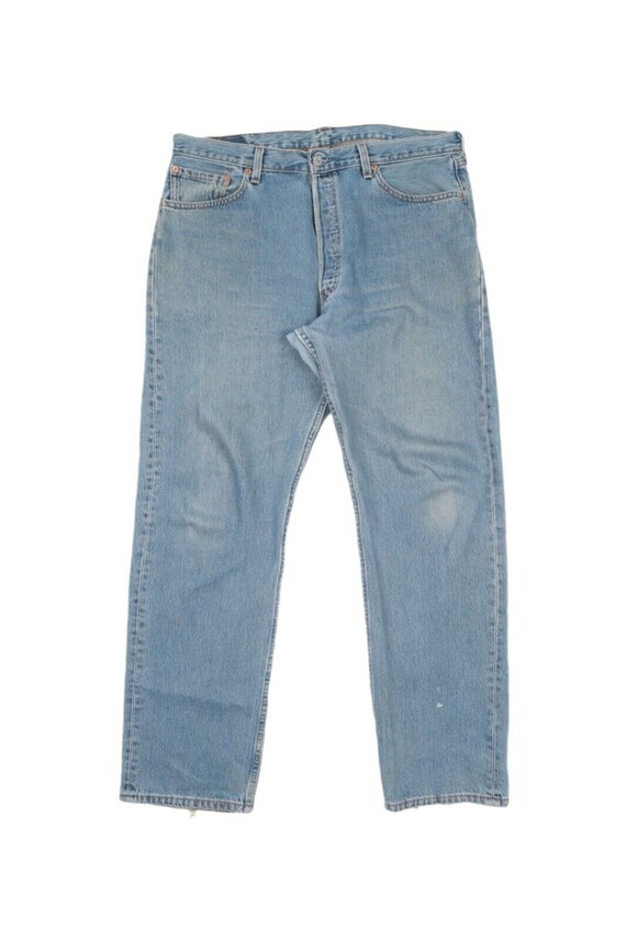 Vintage Levi's 501 Jeans: USA Made Blue Denim, W38 L32 - Etsy