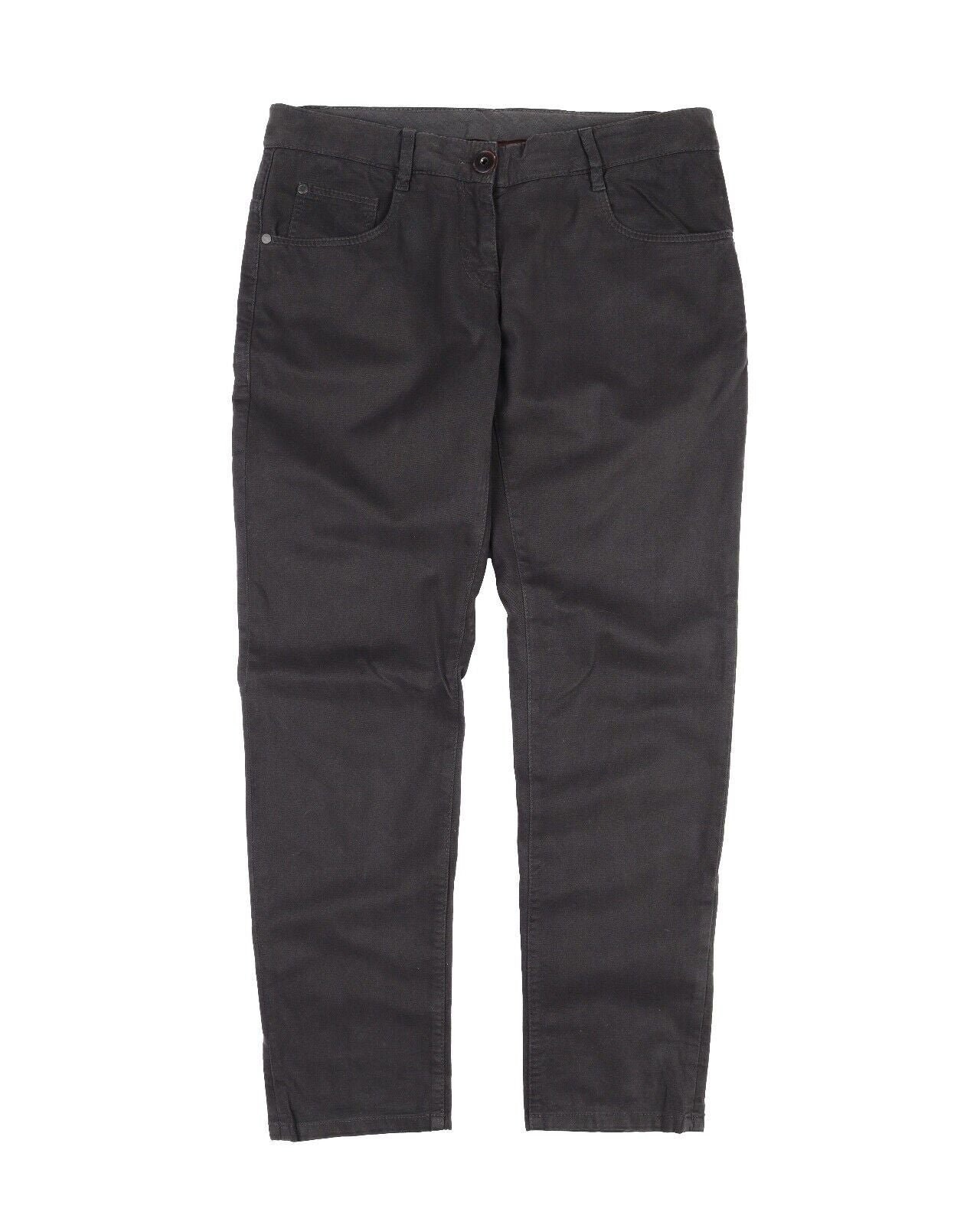 BRUNELLO CUCINELLI メンズ グレー コットンパンツ トラウザー サイズ