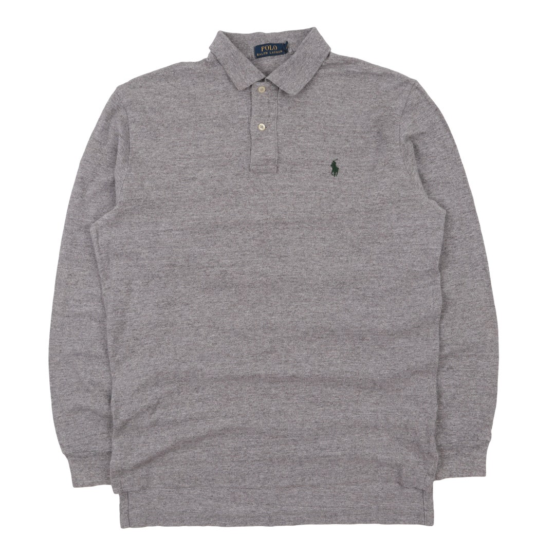 POLO RALPH LAUREN Mサイズ セーター ダークグレー 中古・古着通販】POLO RALPH LAUREN (ポロ・ラルフローレン) 90's V