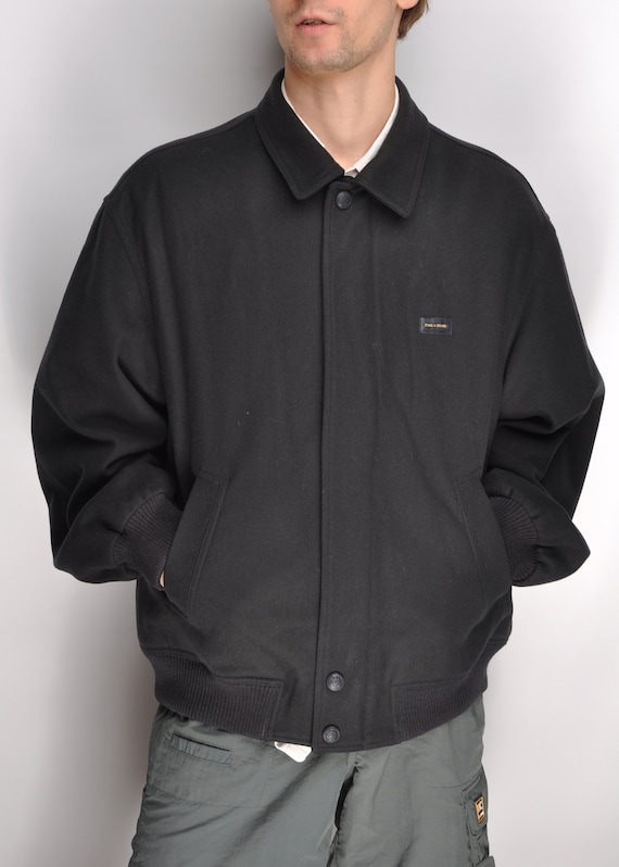 PAUL Shark Black Sport Wool Blousone Jacket Mens Size XL - Etsy