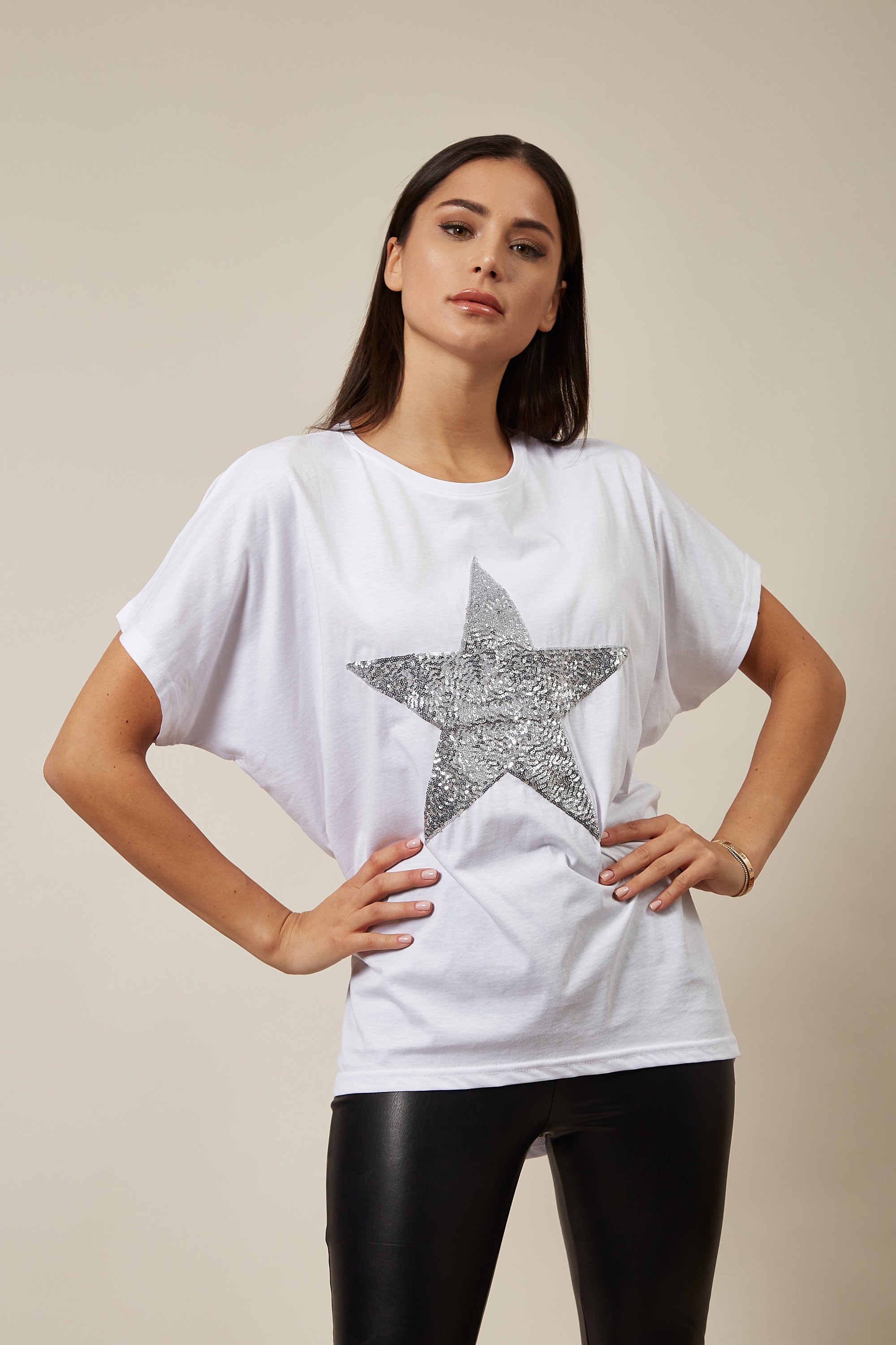 Oversized Sequin Top Etsy