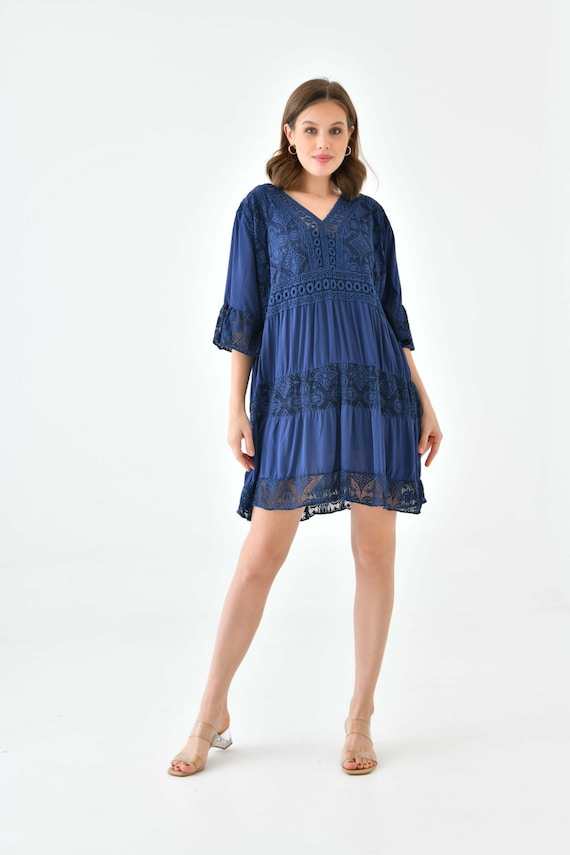 sachin and babi light blue dress Butterfield Short Dress main image 0