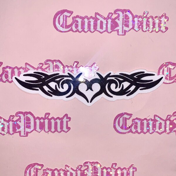 Black Y2k Sticker Etsy