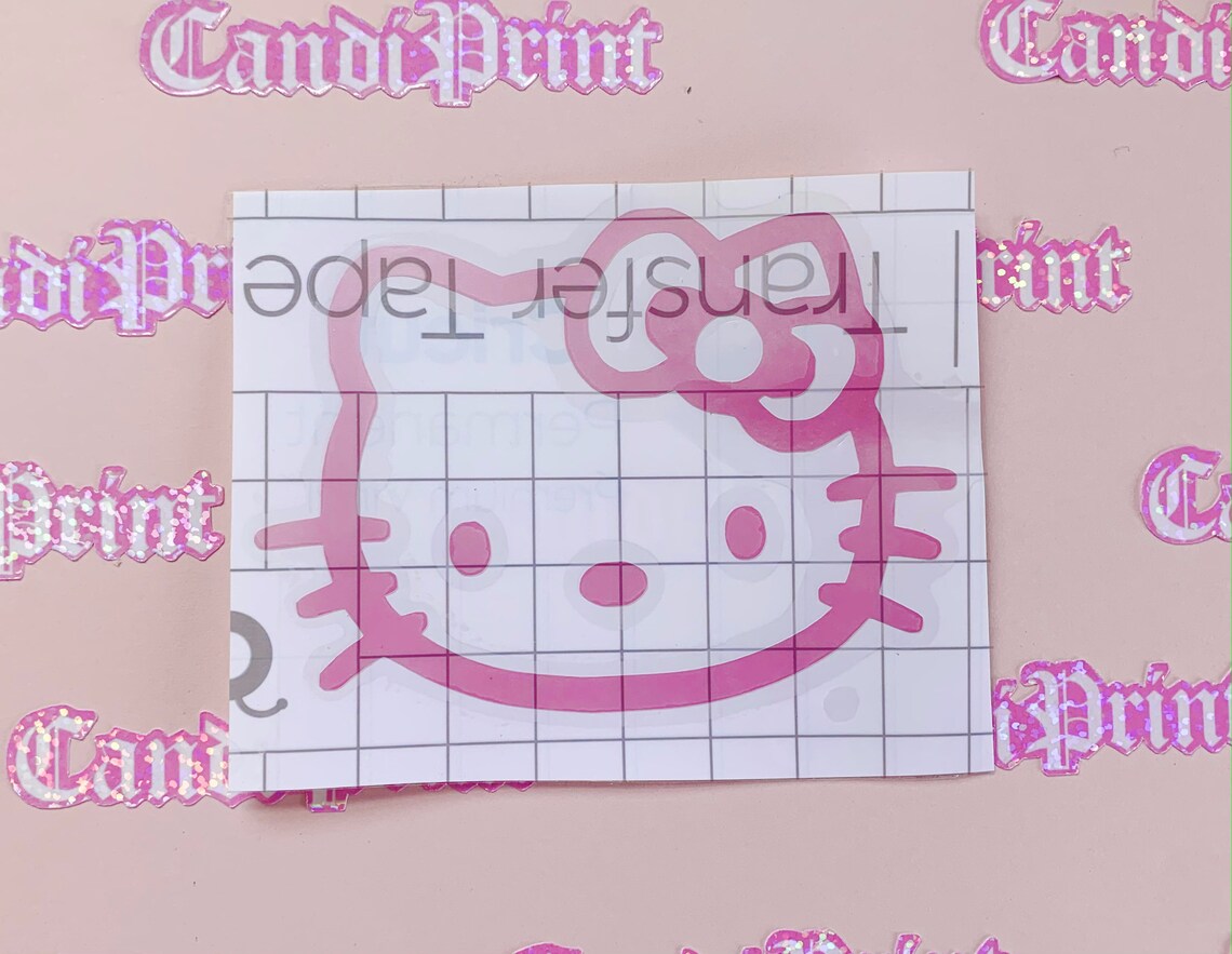 Hello Kitty Pink Decal // Cute Y2K Decals for Water Bottles Etsy