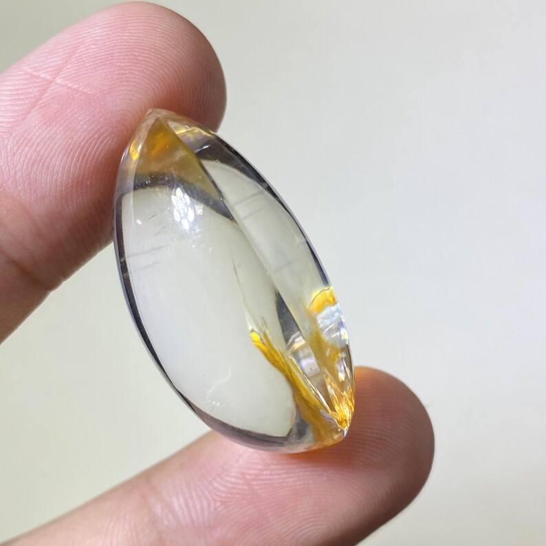 High Quality Yellow Hematoid Quartzyellow Hematoid Quartzno Holecrystal