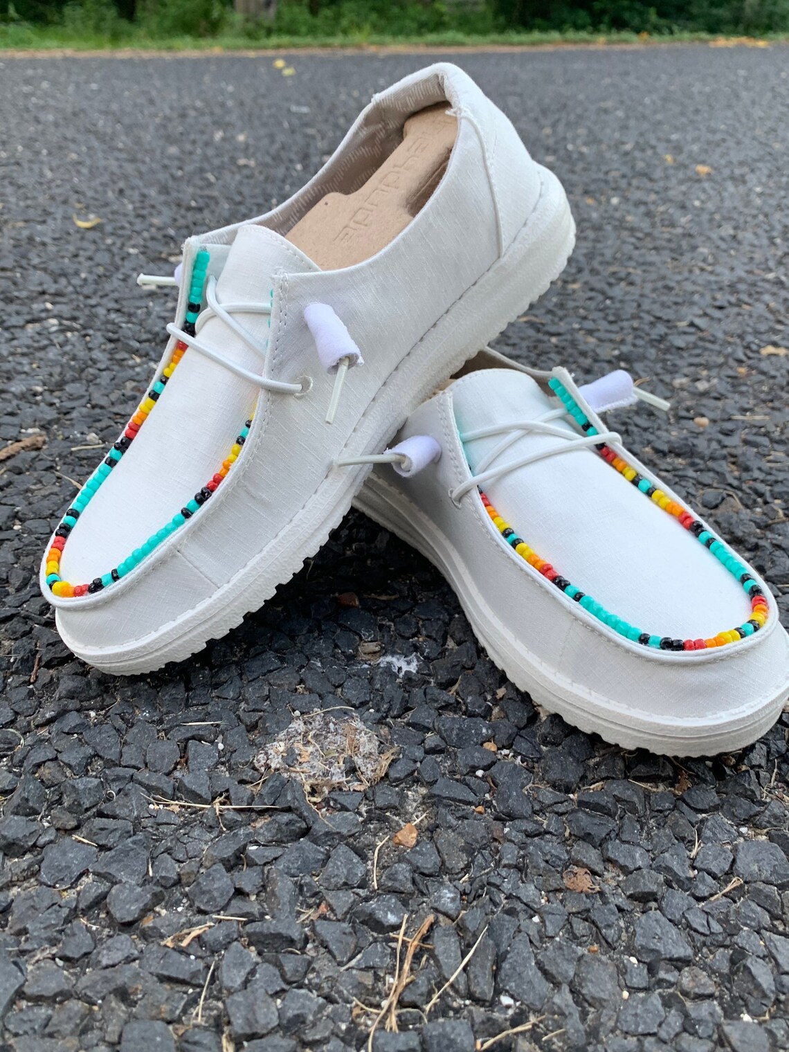 Beaded Hey Dudes Etsy