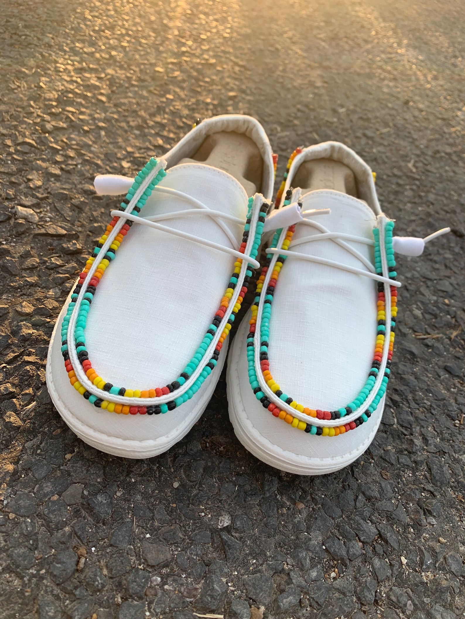 Beaded Hey Dudes Etsy