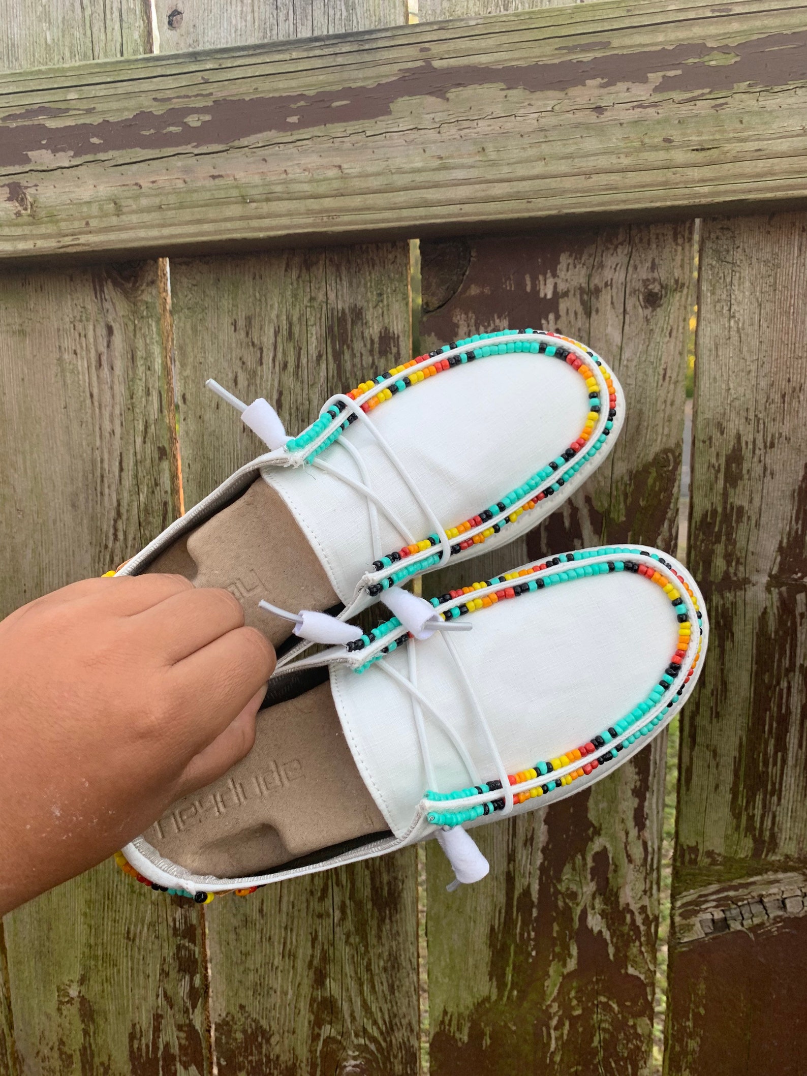 Beaded Hey Dudes Etsy