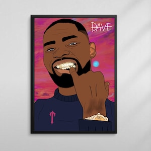 Santan Dave Poster (Ungerahmt) Hochwertiger Druck für Ihr Büro, Schlafzimmer verfügbar in den Größen A5, A4