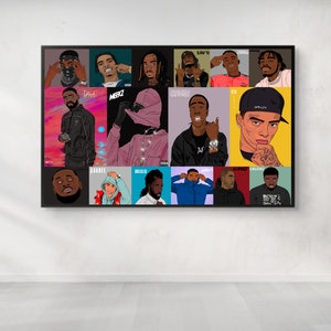 Poster/poster RAP UK (sans cadre) Poster/poster de haute qualité pour votre bureau, chambre à coucher disponible dans les formats A5, A4