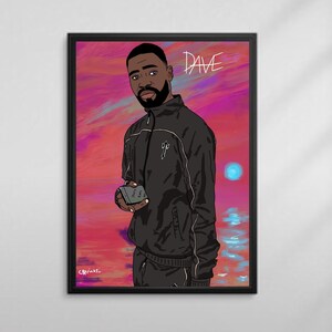 DAVE Poster/Print (Unframed)  High quality print/poster for your office, bedroom available in sizes A5, A4