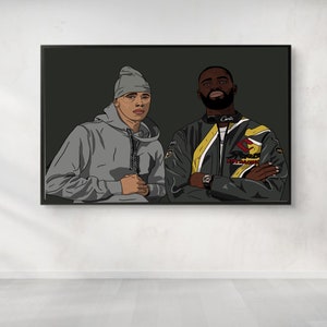 Central Cee X DAVE Poster/Print (Unframed)  High quality print/poster for your office, bedroom available in sizes A5, A4