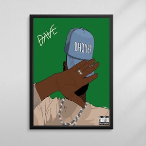 Dave Poster/Print (Unframed)  High quality print/poster for your office, bedroom available in sizes A5, A4