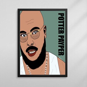 Póster/impresión de Potter Payper (sin marco) Impresión/póster de alta calidad para su oficina o dormitorio disponible en tamaños A5, A4