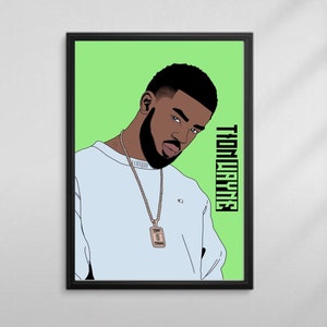 Tion Wayne Poster/Print (Unframed)  High quality print/poster for your office, bedroom available in sizes A5, A4