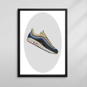 Nike Air Max 1/97 Sean Wotherspoon Printable Wall Art