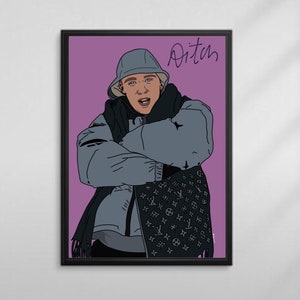 AITCH Poster/Print (Unframed)  High quality print/poster for your office, bedroom available in sizes A5, A4