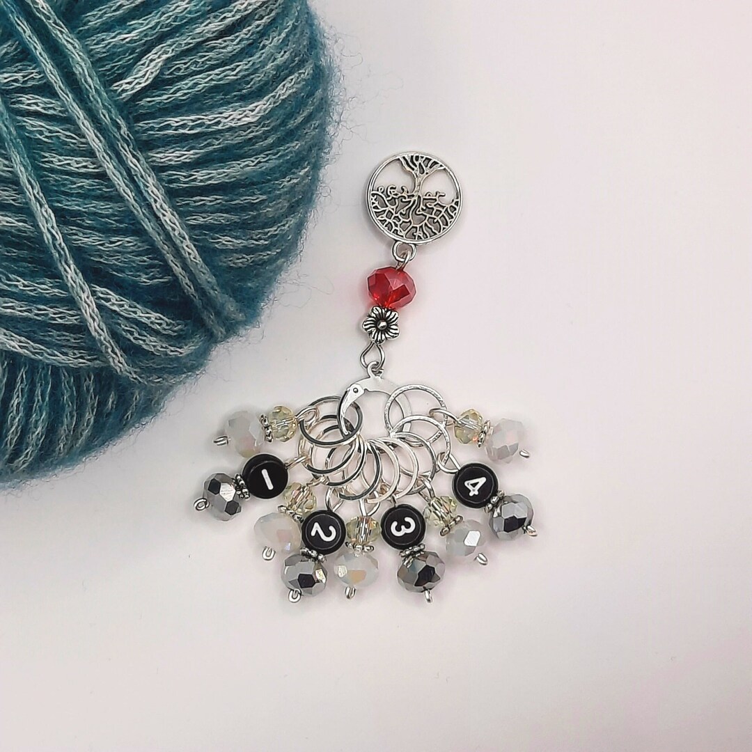 Stitch Marker Set, Row Counter Chain Knitting, Raglan Knitting