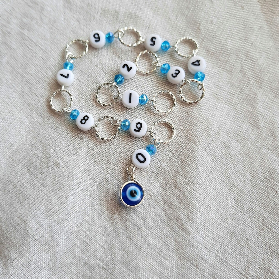 Row Counter Chain Knitting, Stitch Marker Germany, Numbered Row Counter ...