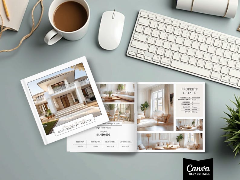 Brochura de Imóvel, Modelo de Brochura de Imóveis de Luxo, Flyer Imobiliário, Livreto Imobiliário, Marketing Imobiliário, Brochura de Anúncio imagem 19