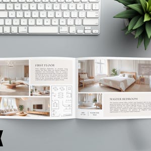 Brochura de Imóvel, Modelo de Brochura de Imóveis de Luxo, Flyer Imobiliário, Livreto Imobiliário, Marketing Imobiliário, Brochura de Anúncio imagem 15