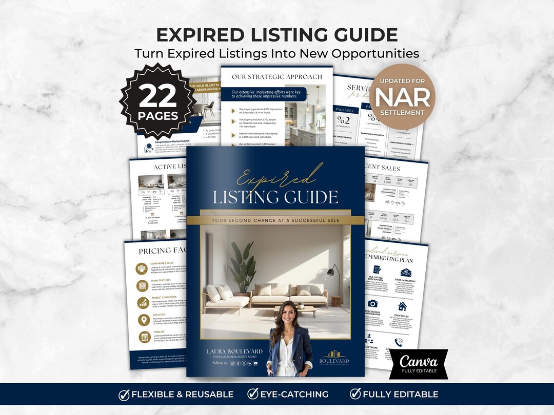 Expired Listing Packet.pdf Expired Listing Guide Real Estate Expired Listing Packet, Sellers Guide ...