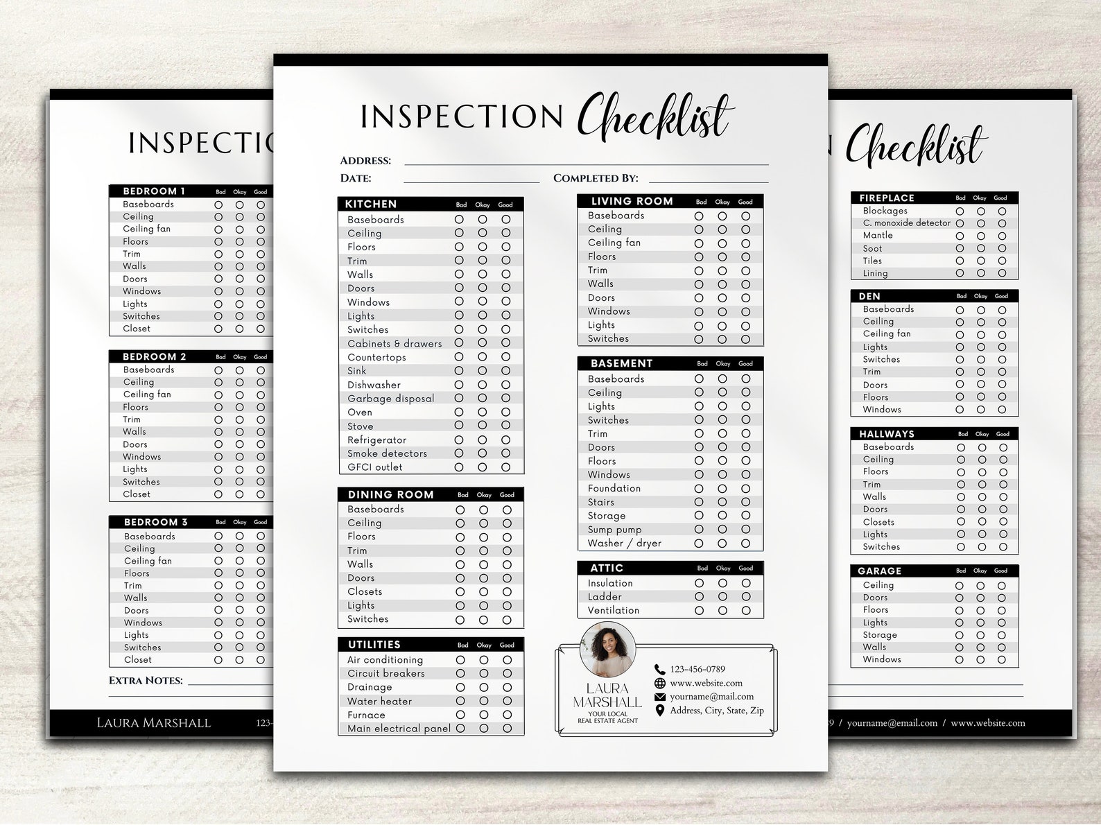 Real Estate Checklist Bundle, Home Seller & Buyer Templates Bundle ...
