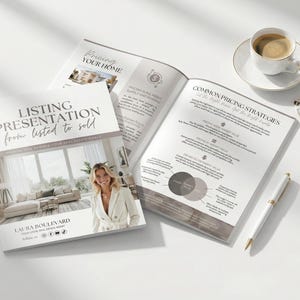 Paquete de plantillas inmobiliarias, plantillas para agentes inmobiliarios, kit de cartas de marketing inmobiliario, nuevo agente inmobiliario, lista de verificación para agentes inmobiliarios, Canva imagen 11