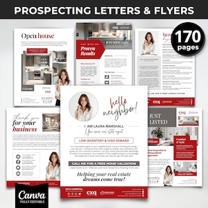 Cartas de Prospecção de Marketing Imobiliário, Panfleto de Prospecção de Corretores de Imóveis, Panfleto de Listagem, Cartas Imobiliárias, Carta Agrícola, Geração de Leads