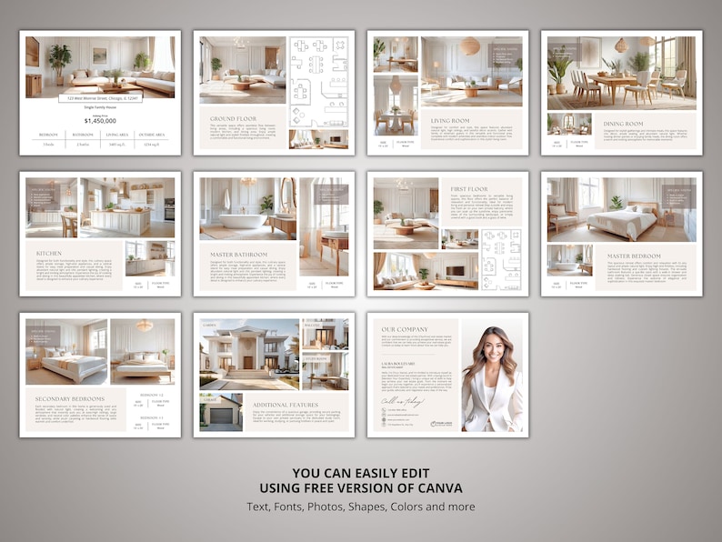 Property Brochure Panoramic, Luxury Real Estate Marketing, Listing ...