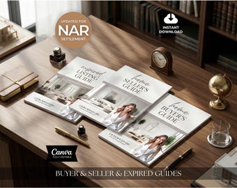 Real Estate Sellers Buyers Guide, Expired Listing Guide, Sellers Buyers Presentation NAR Compliant Buying Selling Guide, Buyer Presentation