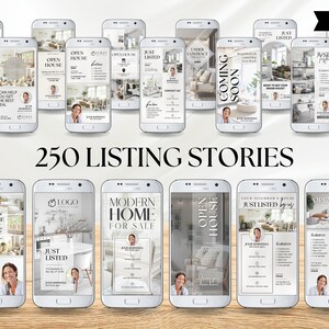 Real Estate Social Media Templates, Real Estate Instagram Stories, Just Listed Stories, Listing IG Stories, Realtor Social Media Marketing image 7
