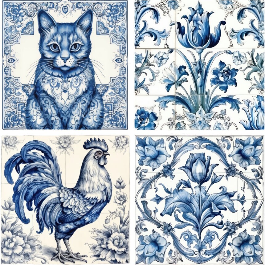 Set cijfer stickers 0-9 - blauw wit - bestel nu