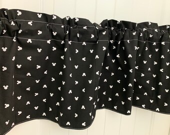 Custom mickey valance Mickey Mouse Valance Etsy