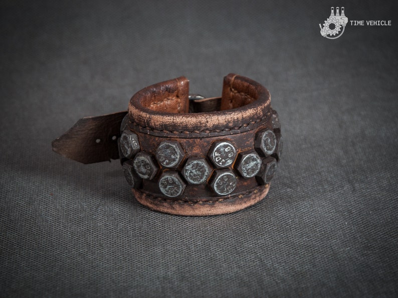 NUTS AND BOLTS SILVER BRACELET