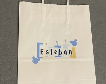 Customized vintage Disney party bag