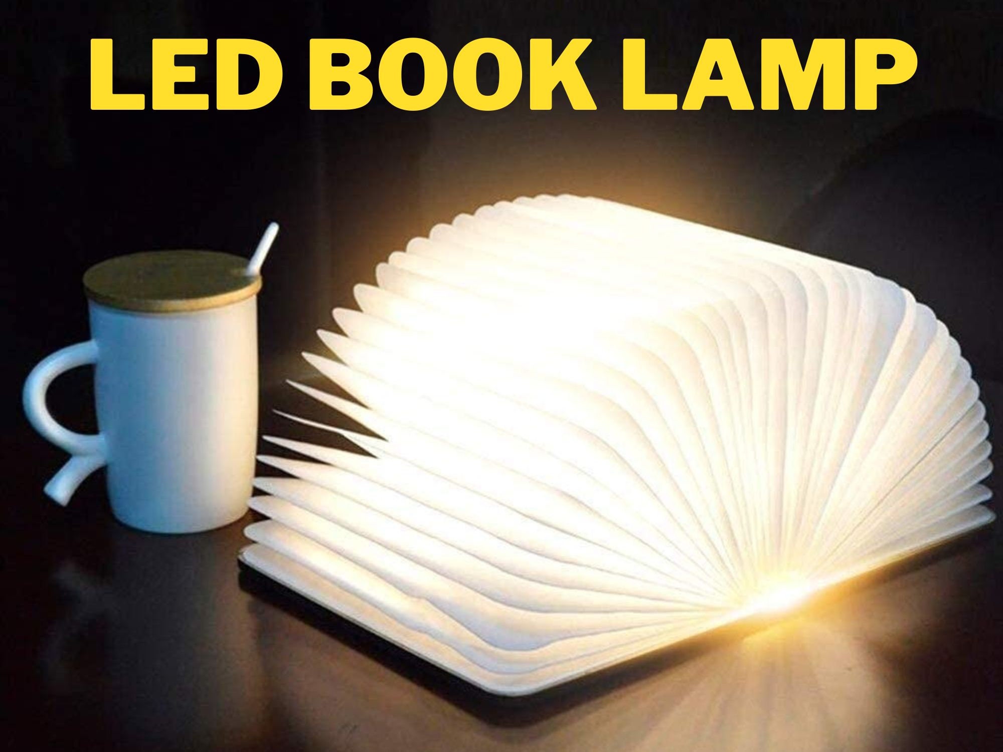 Acquista Luce da lettura per libri Luce notturna LED creativo Pannello da  viaggio portatile Dormitorio Luce a led per lettura di libri in camera da  letto degli studenti