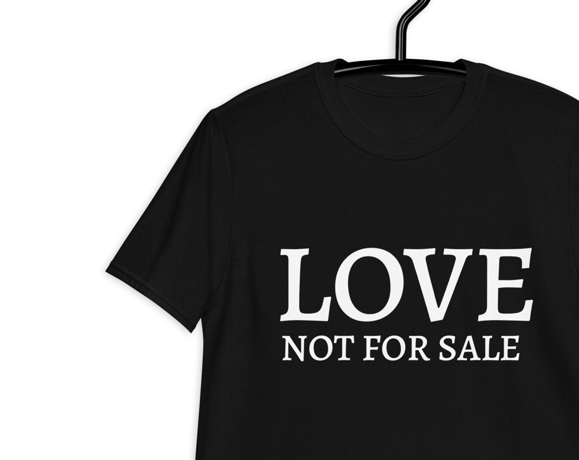 Discover Love Not for Sale Minimalist Shirt
