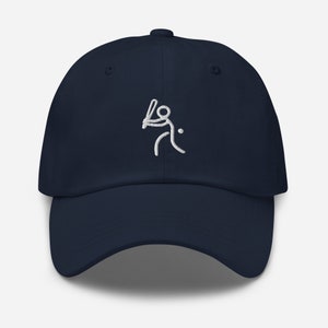 Baseball Swing Sport Dad hat, Funny Unisex Cap hat, Minimalist Trucker Dad Baseball Hat, Simply Unisex One Size Fit All Embroidered Hat