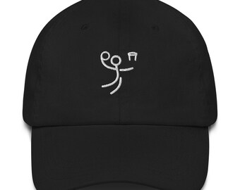 Slam Dunk Shot Basketball Funny Minimalist Trucker Dad Baseball Hat , Simply Unisex One Size Fit All Embroidered Hat