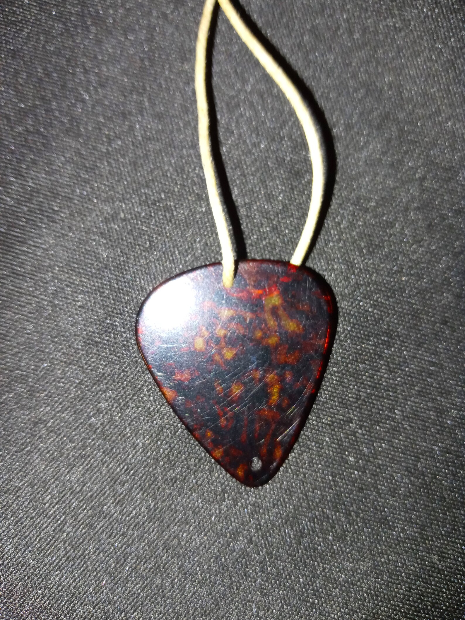 Guitar Pick Necklaces Etsy