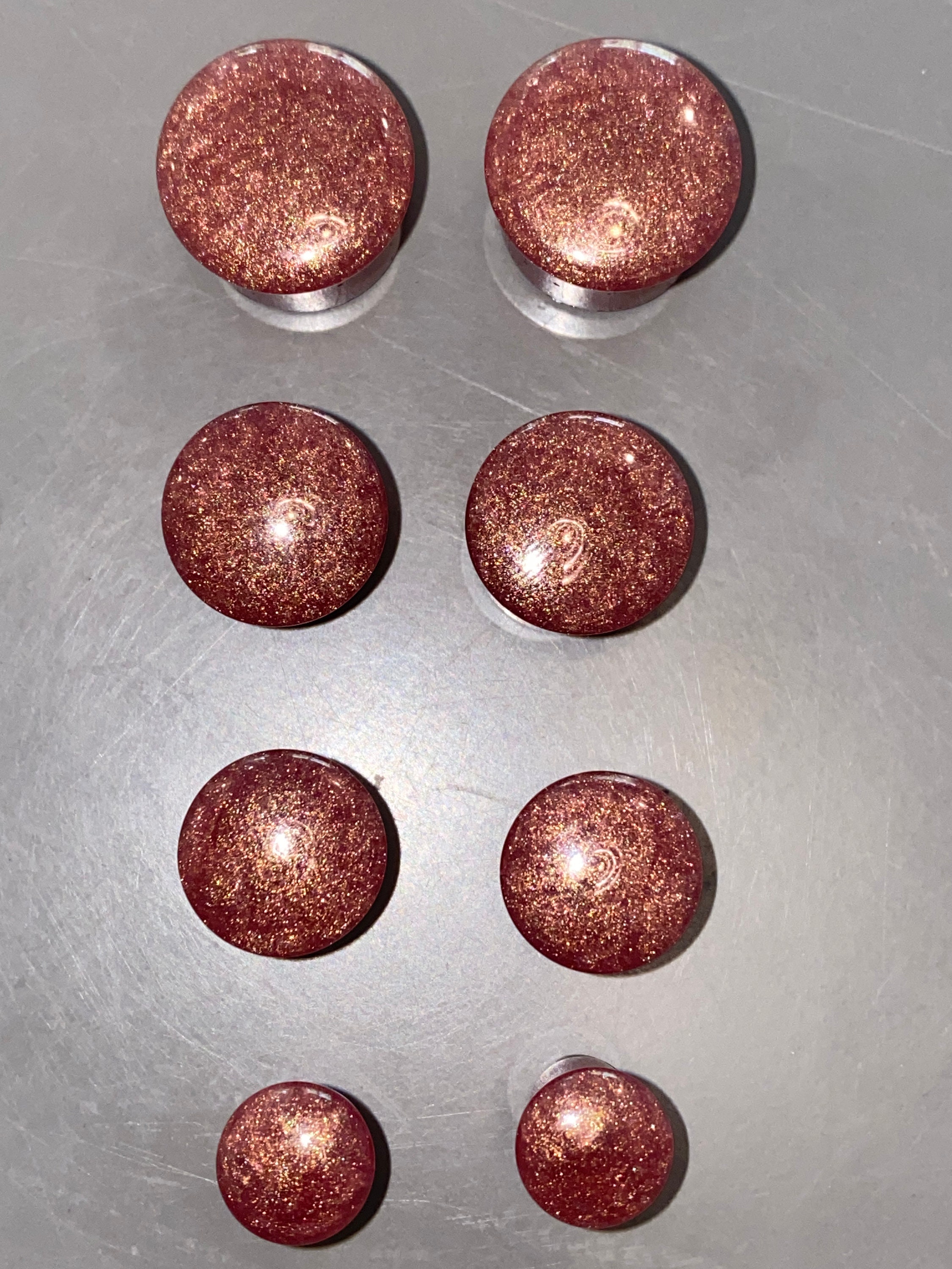 Various sized plugs for gauged ears Etsy