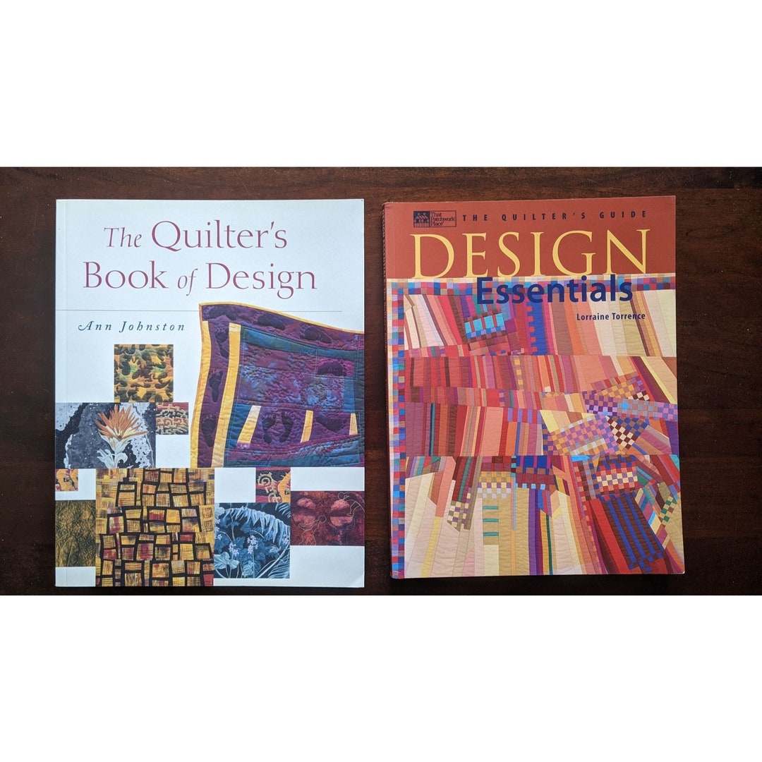 The Quilter's Book of Design & Design Essentials Quilting Book Lot Etsy