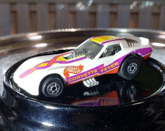 Vintage Hot Wheels 1983 Blackwall Corvette Fever Funny Car