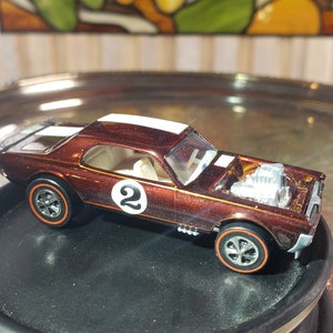 Vintage Restored Mattel Redline Hot Wheels Nitty Gritty Kitty - Root Beer