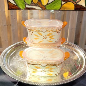 Mini Pans: Retro Orange Set (3 Pieces, 12oz Each)