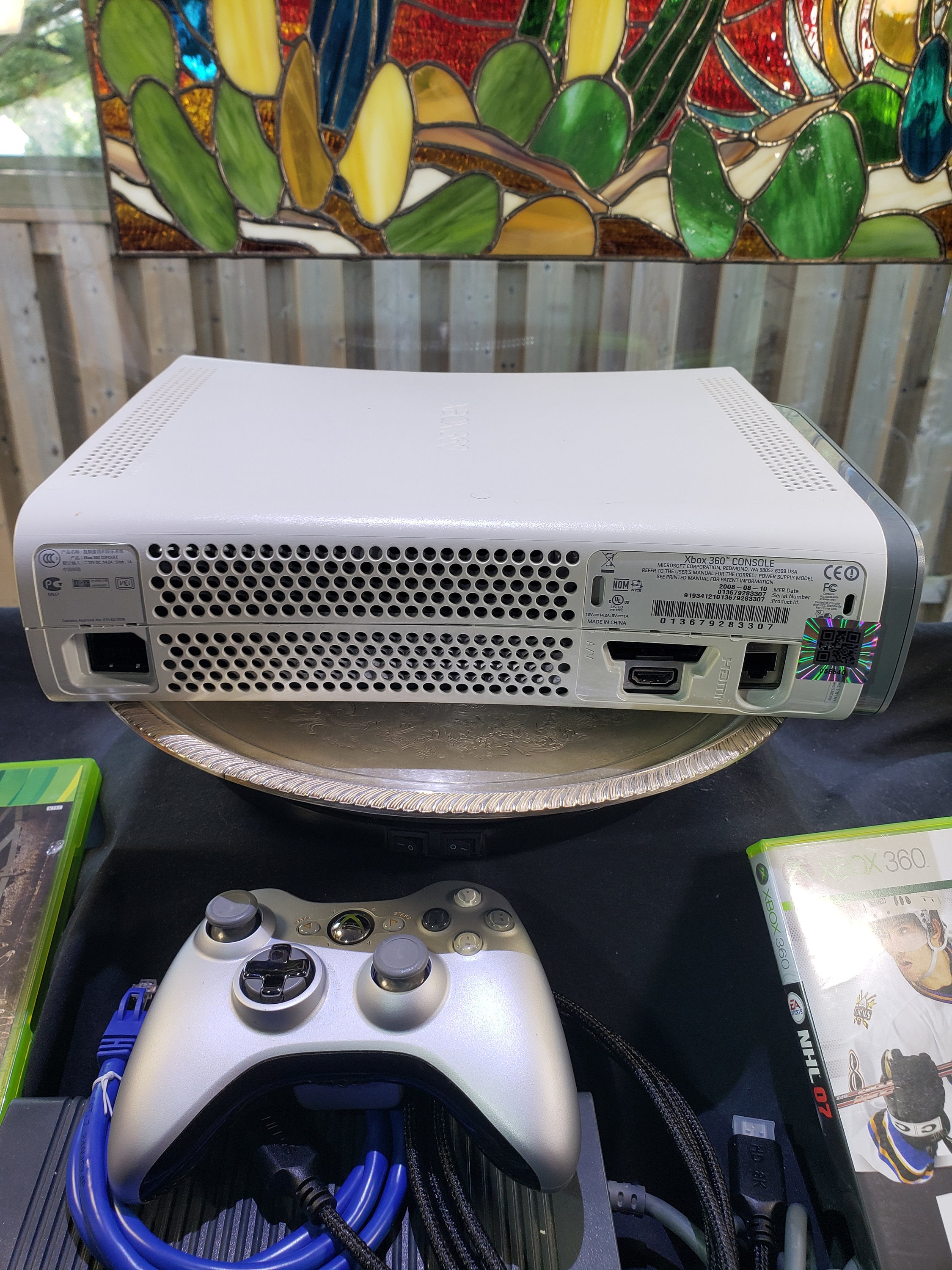 Xbox 360 Video Game Console - One Controller, 4 Games Plus