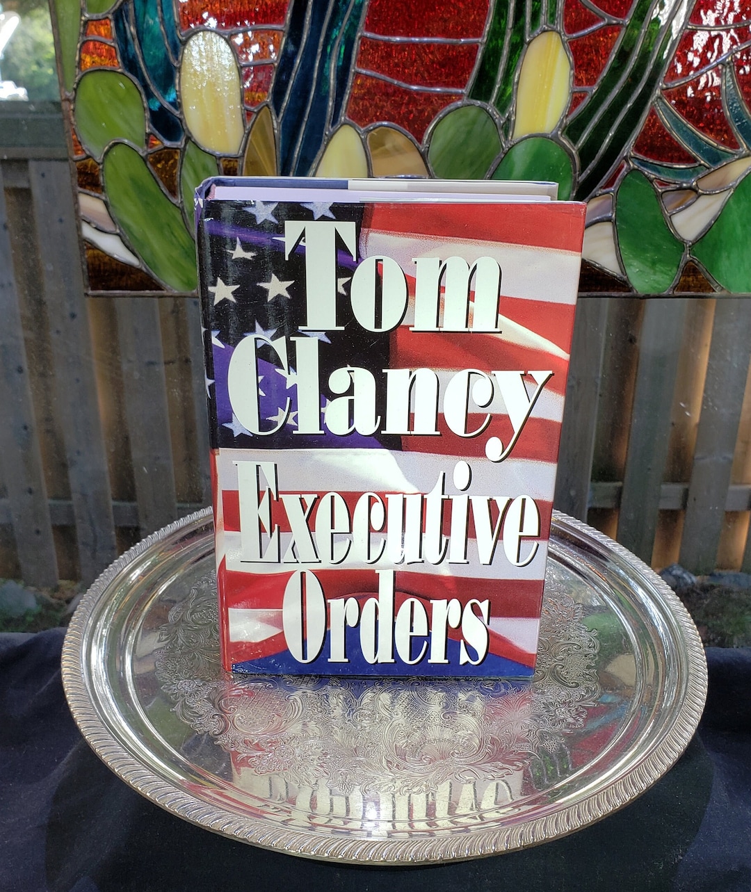 Vintage Tom Clancy Executive Orders Hardcover First Edition Copyright