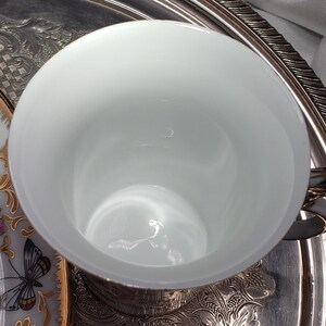 Porcelain Tea Cup and Saucer: Butterfly Motif (Allison LL) image 8