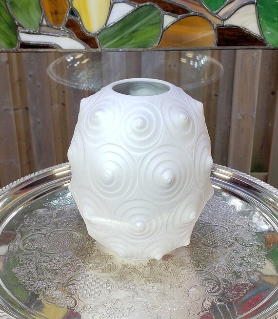 1960s Hutschenreuther Vase: Matte White Bisque Porcelain